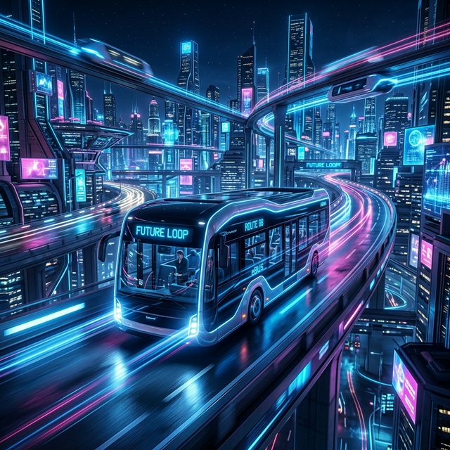 Futuristic Bus
